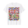 Flags - Over 100 Countries World Geography Vexillology Alt T-Shirt