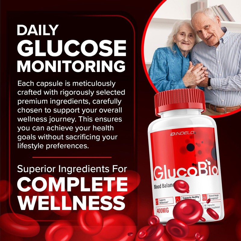 Gluco Bio (3 Pack)Gluco Bio Blood Support Capsules - GlucoBio