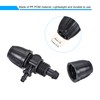 MECCANIXITY Drip Irrigation Barbed Tee 3-Way Fitting 8mm to 4mm
