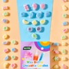 Halfoma Wax Bottle Chewable Candy, with Various Fruit-flavored Syrups in