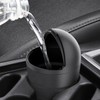Aimall 3-Pack Portable Car Trash Bins, Compact Cup-Shaped Design, Cute
