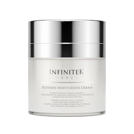 Infinitek Paris Retinol Crema Hidratante Facial De Noche - Cuidado De La Piel Premium Con Colágeno Y Vitamina E. Crema Facial Antiedad Y Antioxidante 