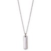 The Kiss TPD9014-40 Stainless Steel Women's Necklace, 15.7 inches (40