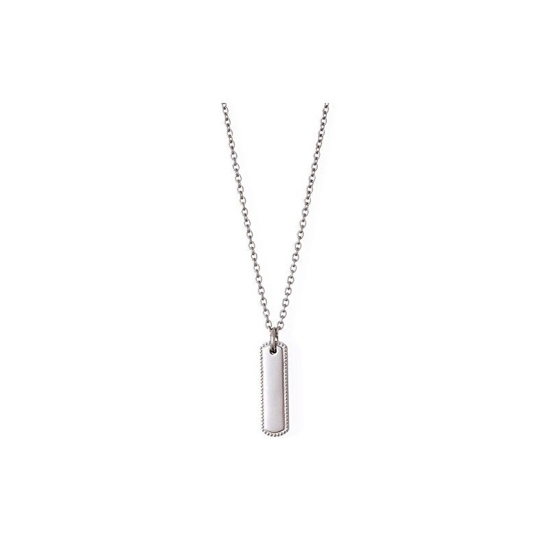 The Kiss TPD9014-40 Stainless Steel Women's Necklace, 15.7 inches (40