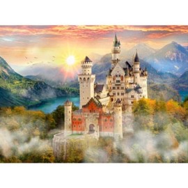 (Hot Tracks) 500-Piece Jigsaw Puzzle Neuschwanstein Castle (HP501) / (핫트랙스)500조각 직소퍼즐 노이슈반슈타인성 (HP501)