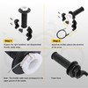 HIAORS 7/8" Mini Bike Throttle Cable Assembly Kit Compatible with