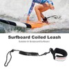 Surfboard Leash Durable Foot Leash, Sturdy Leg Leash, Flexible for