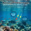 LUMOOM Pack of 5 Double Hooks with Inverted Base Cord,