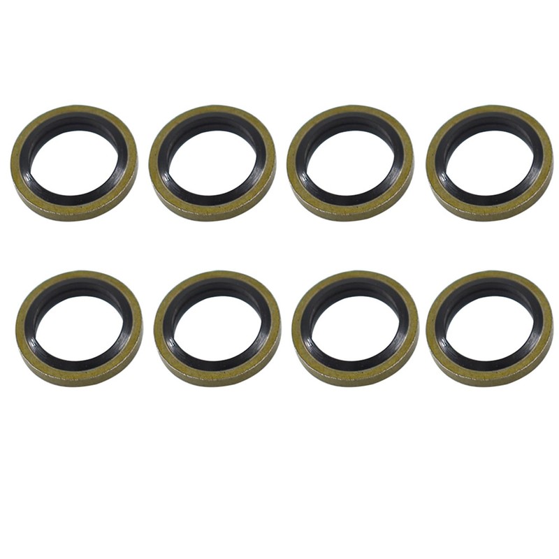 labwork 12 Pcs Seals Fuel Line Sealing Washers Replacement for