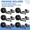 Frienda 18 Pcs Pool Solar Cover Reel Attachment Kit, Solar