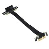 10Gtek PCIe 3.0 Riser Cable, X1 to X1, M to