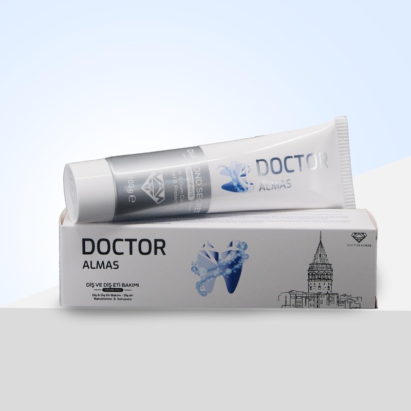 Doctor Almas Diamond Secret Naturally Whitening Toothpaste, Toothpaste for Sensitive