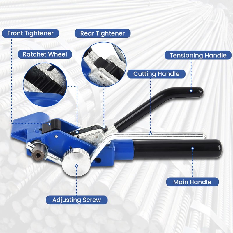 Steel Banding Tool Strapping Tensioner - Tensioner & Crimper &