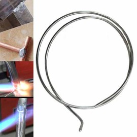 Length: 3.9 ft (3 m) Low Temperature Welding Wire Repair Consumables Copper, Steel and Iron Compatible with Products: Copper Aluminum Diameter: 0.08 inch (2 mm) Melting Point: Approx. 450 degrees Low
