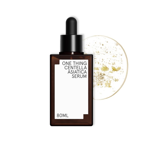 ONE THING Centella Asiatica Serum 2.7 fl. oz. | Hydrating & Soothing Ampoule for Tired Irritated Facial Skin | Korean Skin Care