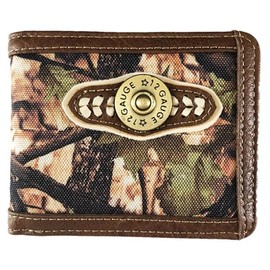 Royal West #1 Bullet Mens Wallet Western Bifold Style W035-56 Camo Brown