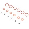 Fuel Injector Sealing Rings Kit 059 130 519 Rubber Metal