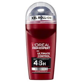 L'OrÃ©al Men Expert Ultimate Control Deo Roll-On, schÃ¼tzt 48H gegen verschiedene Arten von SchweiÃ holzig-frischer Duft ohne Alkohol (6 x 50 ml)