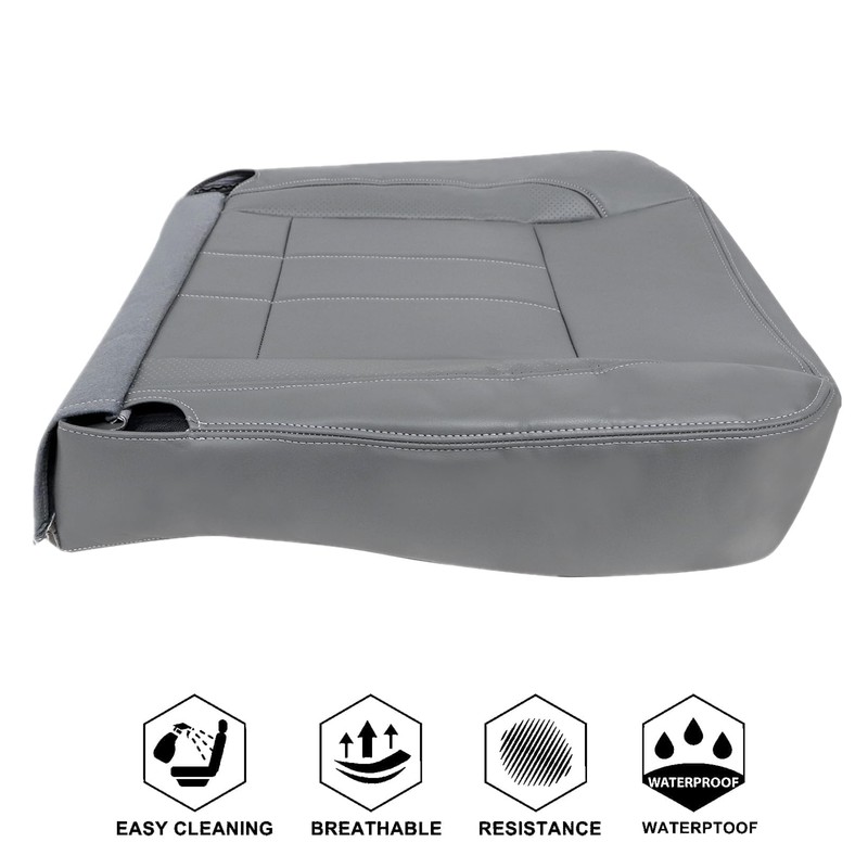 NLQR Front Driver and Passenger Side Bottom Replacement Seat Covers