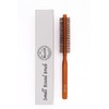 Small Round Brush by RustiK, Barrel Hair Brush for Blow