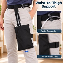 Urinary Drainage Bag Holder for Waist Use – Lightweight Storage Pouch for Catheter Collection Bag Support