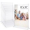 Wbtran 8x10 Inches Acrylic Picture Frame Set of 6, Vertical