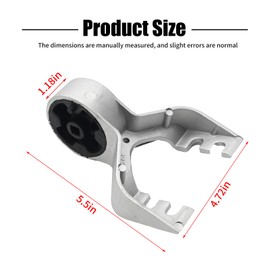 Hoypeyfiy Muffler Hanger Bracket CV6Z-5K291-K Tailpipe Mount Bracket Replacement for Ford Escape 2013-2018
