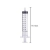10ML Syringe, 10 PCS Disposable Catheter Tip Plastic Syringe for