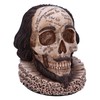 Nemesis Now Shakespeare's Legacy 16cm, Resin, Shakespeare Skull Figurine, Inspired