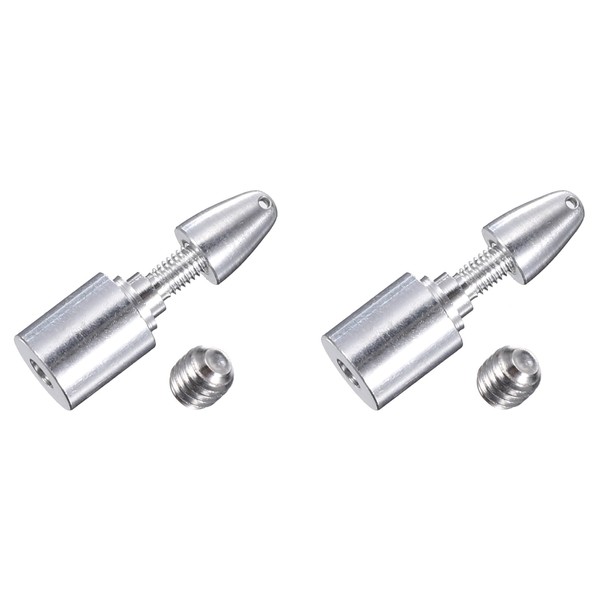 QUARKZMAN RC Aeroplane Propeller Spinner, 2 mm Mounting Propeller Adapter