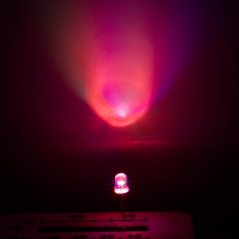 Chanzon 100 pcs 3mm RGB Multicolor Fast Blinking (Multi Color