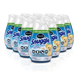 Renuzit Snuggle Linen Escape Adjustable Air Freshener, 7oz Cone (Pack of 12)
