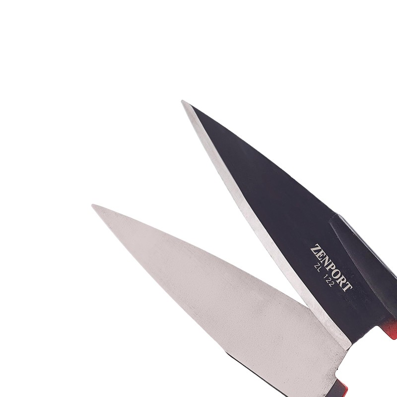 Zenport ZL122 Heavy Duty Onion/Sheep Shear, 6.5-Inch Carbon Steel Blade,