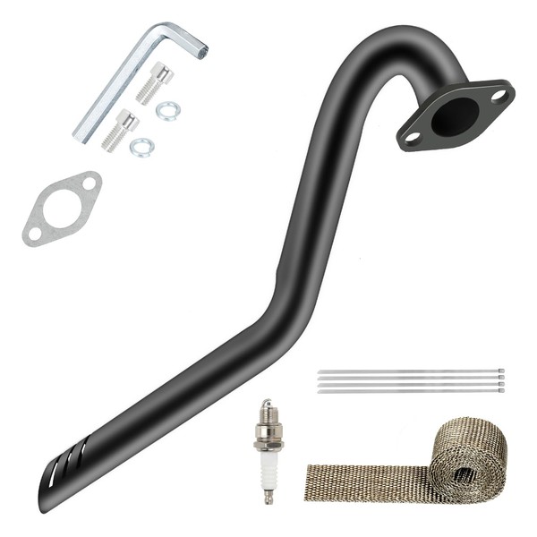 XIKOBY Upgraded Exhaust Pipe Center Exit Compatible with Coleman CT100U
