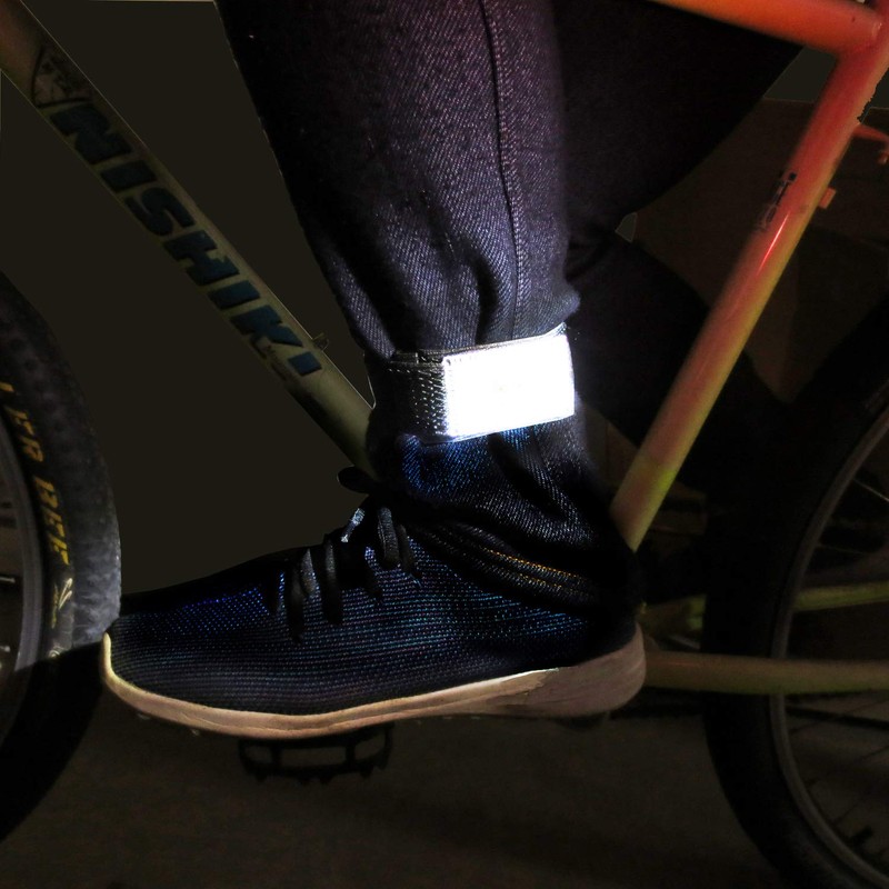 Cat EYE Bicycle Trouser Band with High Intensity Reflective Tape,