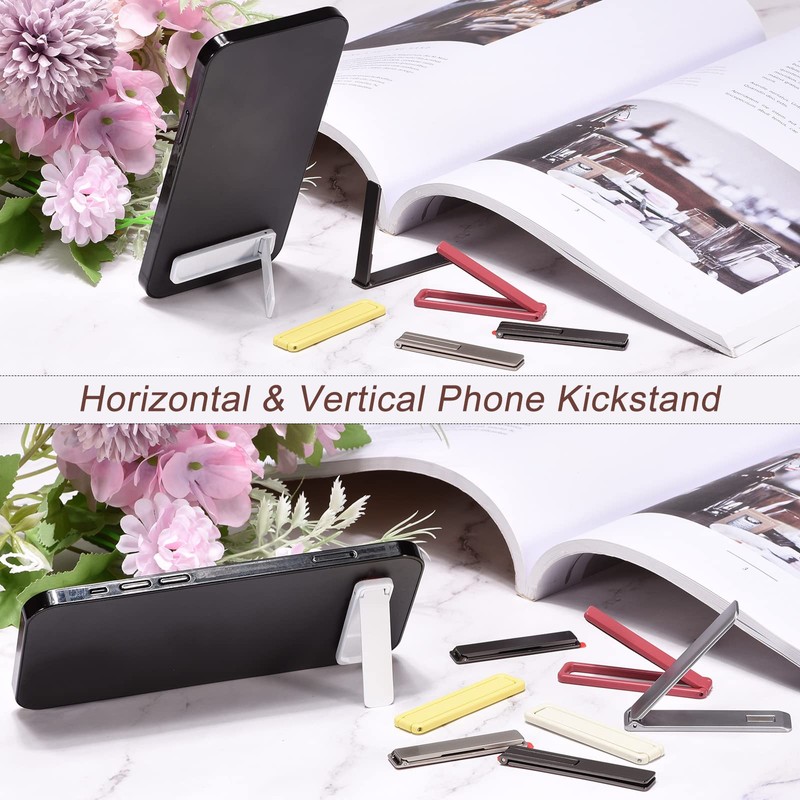 uxcell Cell Phone Kickstand, Horizontal & Vertical Desk Stand, Magnetic