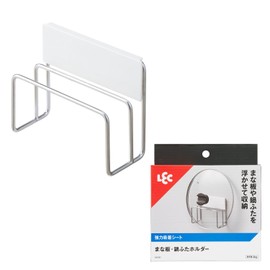 LEC Sink Cutting Board Pot Lid Holder (Strong Suction Sheet), Load Capacity 4.4 lbs (2 kg), Leaves No Trace