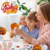 Shinybox 12 Pieces DIY Pumpkin Craft Set, DIY Pumpkin Decoration,