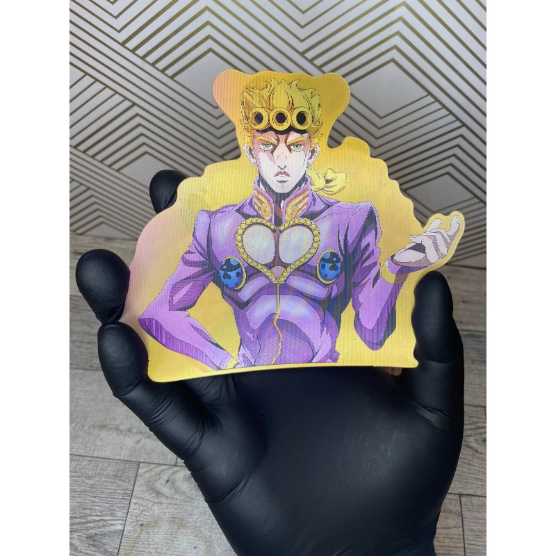 JoJo's Bizarre Adventure Jotaro Giorno Josuke 3D Lenticular Motion Car
