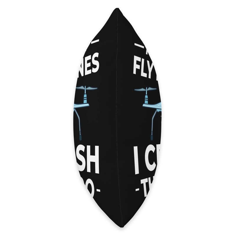 Drone Flying Camera RC Quadcopter Racing Pilot Throw Pillow