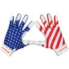Dot Stitch Batting Gloves Softball Batting Gloves American Flag Baseball
