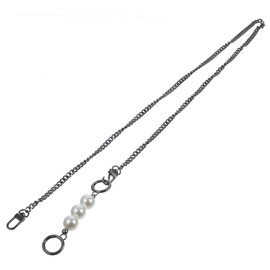 VILLFUL Faux Pearl Replacement Bag Chain Strap Extender with Buckle DIY Handbag Purse Chain for Fashionable Accessory for and Style