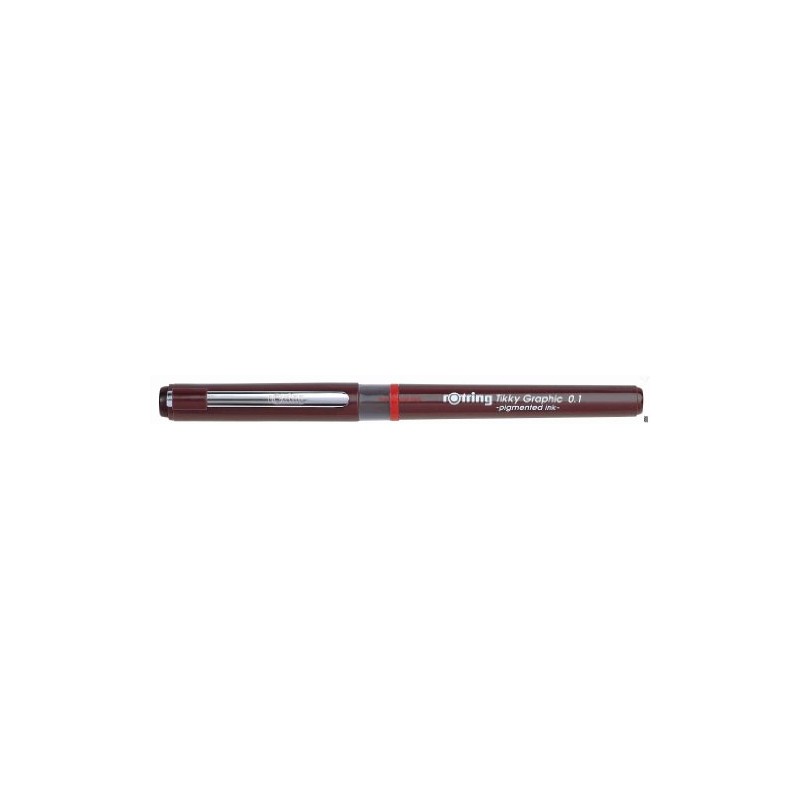 Rotring Tikky Graphic Fine Liner Pen 0.10mm - Black Ink