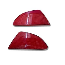 【HIGH FLYING】Mazda Demio DJ Series (Mazda 2 Demio) Fits 2015 2016 2017 Rear Fog Light Reflector Cover Trim Fog Light Reflector Exterior Garnish Car Accessory 2P Inspection OK