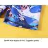NautySaurs Boys Board Shorts Kids Swimming Shorts Hawaiian Cartoon Full