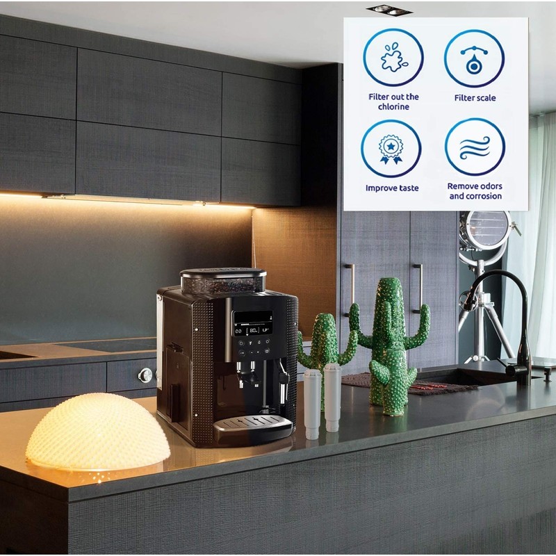 Aqualogis Coffee Filter Compatible with Krups TCZ6003 461732 F088 Bosch