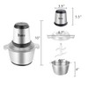 Meat Grinder, Electric Food Chopper (2L 350W), Stainless Steel Kitchen