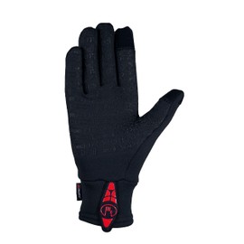 Roeckl Sports Winter Gloves, Weldon Unisex Riding Gloves, Touchscreen Compatible, black, 10.5