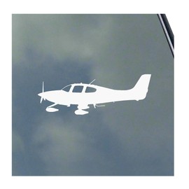 Cirrus SR22 Pilot Side Vinyl Sticker Decal Utility Aircraft Travel Travel