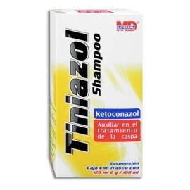 Tiniazol Shampoo – Ketoconazole 2% – Hair Loss, Seborrhea & Dandruff Treatment – 120 ml 🧴🧠🌿